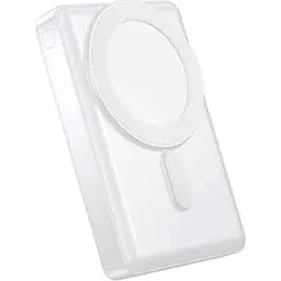 Зовнішній акумулятор Wiwu JC-20 Magnetic Wireless 10000mAh White [104327] - мініатюра 2