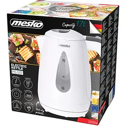 Електрочайник Mesko MS 1261 Grey [132615] - мініатюра 7