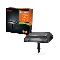 LEDVANCE Світильник LED 1.2Вт 3000K 60Лм фасадний автономний ENDURA STYLE ROUND SOLAR UTILI чорний - мініатюра 4