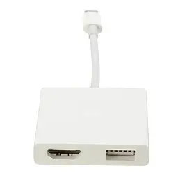 Хаб кабель-перехідник Xiaomi Usb Type-C - HDMI ZJQ01TM - мініатюра 6