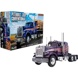Збірна модель Revell Вантажний тягач Peterbilt 359 рівень 45, масштаб 1:25, 116 деталей (RVL-11506) - мініатюра 2