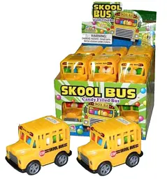 Іграшка з цукерками Kidsmania Skool Bus 14г - мініатюра 4