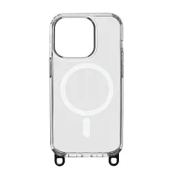Чохол ArmorStandart Crossbody Air MagSafe Rope для Apple iPhone 15 Pro Clear