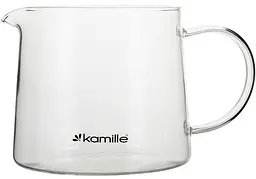 Чайник скляний заварювальний зі знімним ситечком Kamille 1000 мл kuh0009146 - мініатюра 7