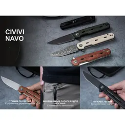 Ніж складаний Civivi Navo C25015A-2 - мініатюра 19