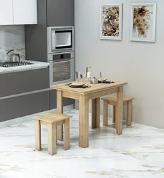 Кухонний комплект Gamma Style СНІДАНОК Дуб Сонома (900x600x750) - мініатюра 2