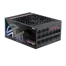 Блок живлення MSI MPG Ai1300TS PCIE5 1300W - мініатюра 2