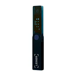 Апаратний гаманець для криптовалют Ledger Nano X Sapphire Blue (LNXSB) - мініатюра 2