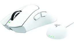 Миша Razer DeathAdder V4 PRO Wireless White (RZ01-05330200-R3G1) - мініатюра 4