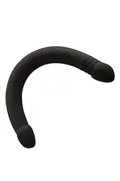 Фалоімітатор двосторонній Dorcel Real Double Do Black, діаметр 4 см, довжина 42 см - мініатюра 3