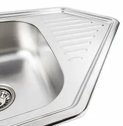 Кухонна мийка Platinum 9550В декор (SP000000636) - мініатюра 3
