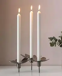 Набір подовжених свічок IKEA без запаху, 8 шт. стеаринові, 35 см - мініатюра 2