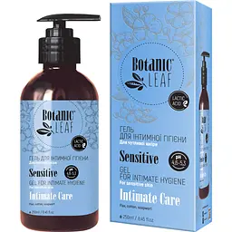 Гель для інтимної гігієни Botanic Leaf Sensetive для чутливої шкіри 250 мл