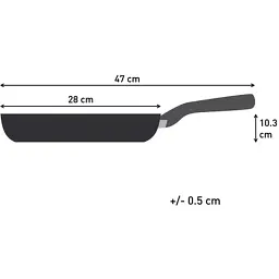 Сковорода млинцева Tefal Halo 28 см Grey (C3120653) - мініатюра 7