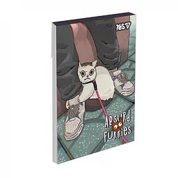 Блокнот Yes No Rulet Cuties А7 48 аркушів клітинка 1 шт. в асортименті (152575) - мініатюра 8