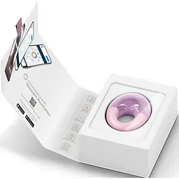 Масажер для очей GESKE Cool & Warm Eye Massager 7 в 1 рожевий - мініатюра 6
