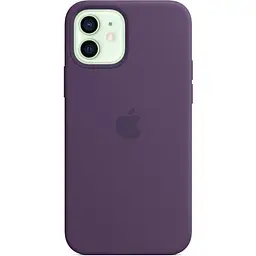 Чохол Silicone Case з MagSafe для Apple iPhone 12/12 Pro (Amethyst) ААА [57144] - мініатюра 10