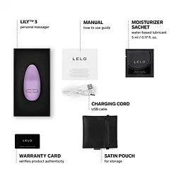 Мінівібратор для клітора LELO Lily 3 Calm Lavender, 10 режимів, дуже потужний - мініатюра 2
