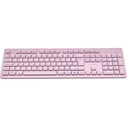 Клавіатура Canyon HKB-W01 Silent Wireless UA Pink (CNS-HKBW01P) - мініатюра 3