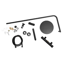Душова система Yoka Ferra 25 Black з термостатом BP.FERRA-THERM-25-BLK, Чорний матовий - мініатюра 11