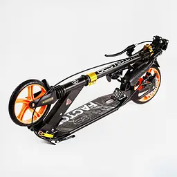 Самокат Best Scooter складаний 46.5х13.6х80-105 см Чорний 000231385 - мініатюра 6