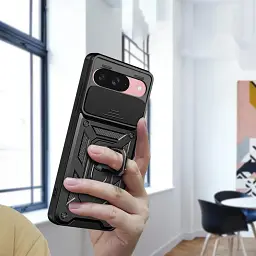 Чохол-накладка BeCover Military для Google Pixel 9 Black (712184) - мініатюра 6
