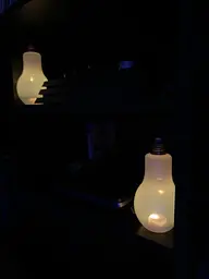 Декоративна світлодіодна Led лампа Deko-Gluhbirne на батарейках - мініатюра 3