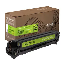 Картридж Patron HP 128A (CE322A) Green Label, yellow (PN-128AYGL)