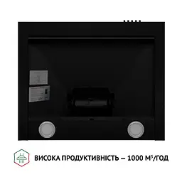 Витяжка купольна PERFELLI K 6610 BL 1000 LED - мініатюра 5