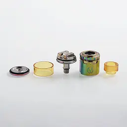 Дрип-атомайзер для вейпу Pyro V2 BF RDTA Rainbow (am201) - мініатюра 4