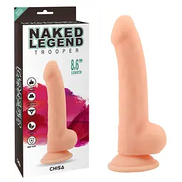 Фалоімітатор - Naked Legend Trooper 8.6" Flesh
