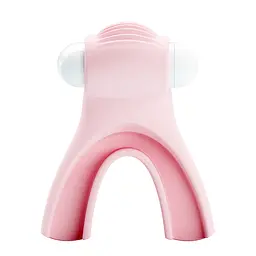 Вібратор Lybaile Pretty Love Ela Mouth Stimulator Light Pink для оральних пестощів, 7.5х5.3 см рожевий - мініатюра 10