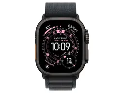 Смарт-годинник Apple Watch Ultra 3 GPS + Cellular 49mm Black Tit. Case w. Black Alpine Loop - Small (MF0Q4) - мініатюра 2