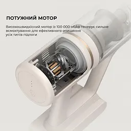 Вертикальний+ручний пилосос (2в1) Dreame Cordless Vacuum Cleaner U10 (VPV20A) - мініатюра 6