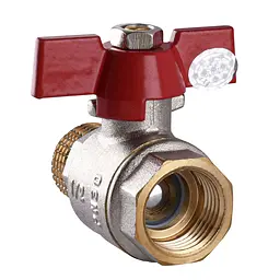 Кран кульовий прямий Solomon 1/2″ ЗВ КБ PN30 B1015 - мініатюра 2