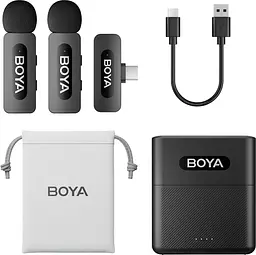 Мікрофон Boya BY-V30 Type-C Black (BY-V30) - мініатюра 2