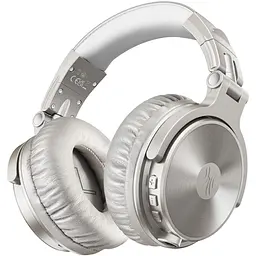 Навушники бездротові OneOdio Studio Pro C, Bluetooth+3,5мм, Сріблястий - мініатюра 3