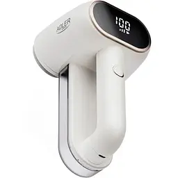 Тканинна бритва Adler AD 9622 White з РК-дисплеєм