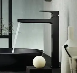Змішувач Hansgrohe Metropol 260 для умивальника Brushed Black 32512340 Шліфований чорний хром - мініатюра 5