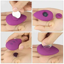 Вібратор Lovetoy O-Sensual Remote Ride 9 см фіолетовий - мініатюра 7