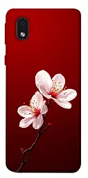Чохол Demsky Sakura red для Samsung Galaxy M01 Core / A01 Core
