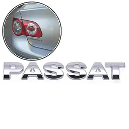 Емблема для напис Passat 124x15 мм роздільна напис 3М скотч (3G08536872ZZ)