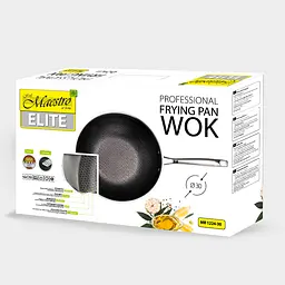 Сковорода WOK Maestro 30 см сіра MR-1224-30 - мініатюра 5