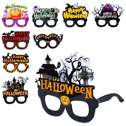 Аксесуари для свята маска окуляри Halloween в асортименті MK5507 - мініатюра 2