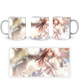 Кухоль GeekLand The Quintessential Quintuplets П'ять наречених Міку QQ 02.12 330 мл білий - мініатюра 4