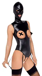 Боди с маской - Bad Kitty Body Mask, L