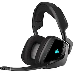 Навушники Corsair бездротові ігрова гарнітура Void RGB Elite Wireless Carbon (CA-9011201)
