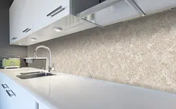 Кухонний фартух Happy Pocket Піщаний Камінь ПВХ 60х250 см вініловий самоклеючий Текстури Бежевий Z183880 - мініатюра 5