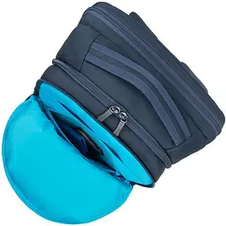 Рюкзак для ноутбука Rivacase 15.6" 7764 (Dark Blue), тино-синій (7764 (Dark Blue)) - мініатюра 6