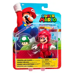 Ігрова фігурка Super Mario Пропелер Маріо, з артикуляцією, 10 см (40827i) - мініатюра 8